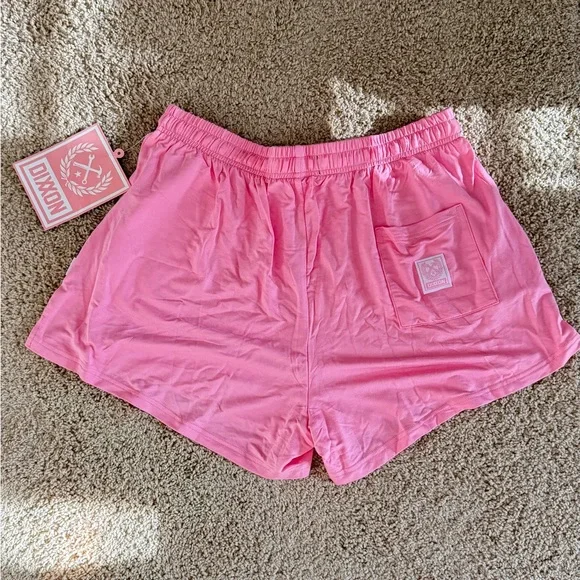 DIXXON Women’s Soccer Pajama Shorts- Pink - Picture 6 of 6